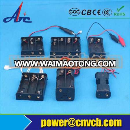 best quality 2x 1.5V 2AA AAA li-ion Power Battery holder / battery box / case/battery holder 18650 For Light / Telephone / Elect